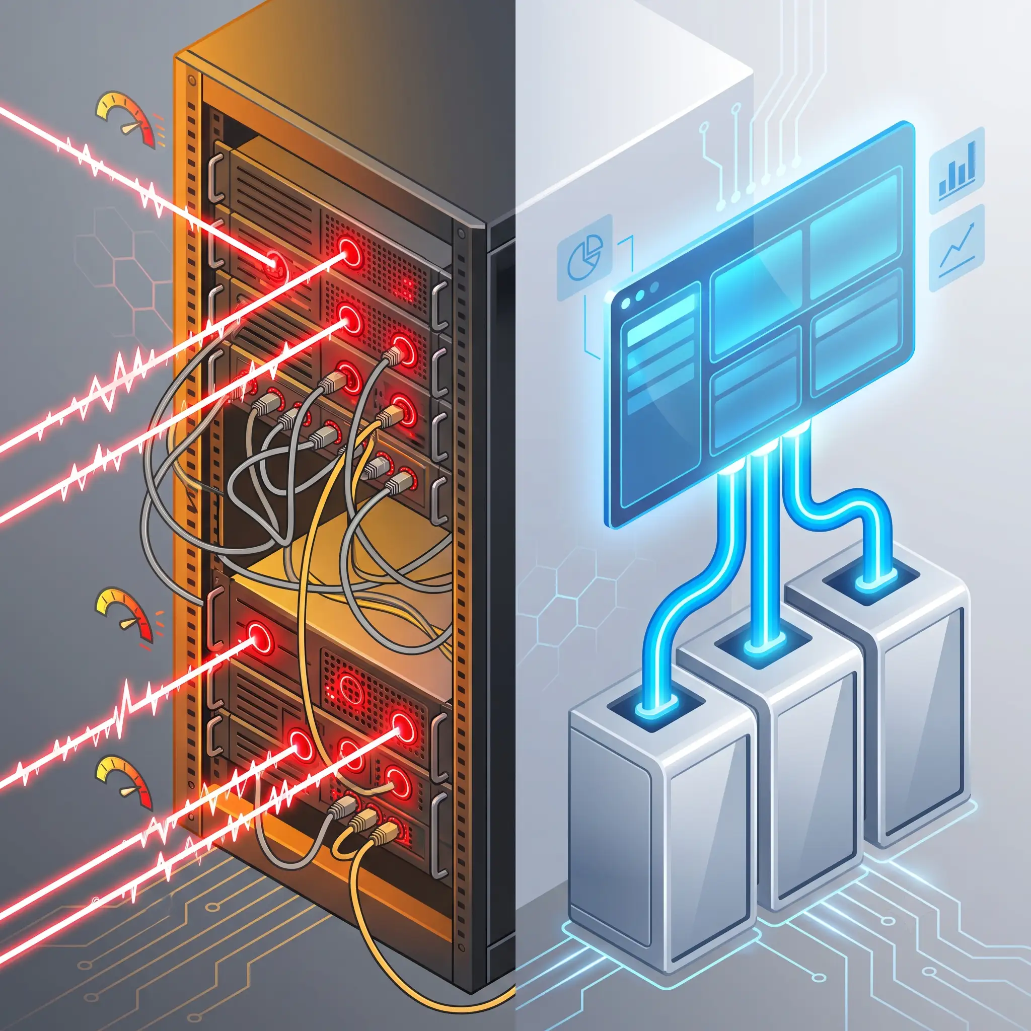 Next-Generation Infrastructure Management: SaaS Control Panels vs. Traditional Hosting Panels